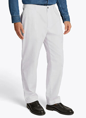 Tommy Hilfiger Beyaz Erkek Pantolon MW0MW38804YCF
