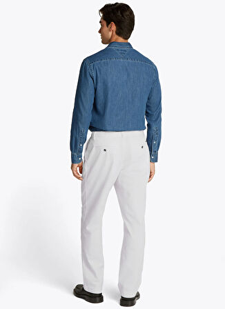 Tommy Hilfiger Beyaz Erkek Pantolon MW0MW38804YCF
