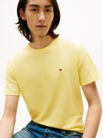 ESS SEASONAL REG FIT SOLID TEE Erkek Sarı T-Shirt - MW0MW39995