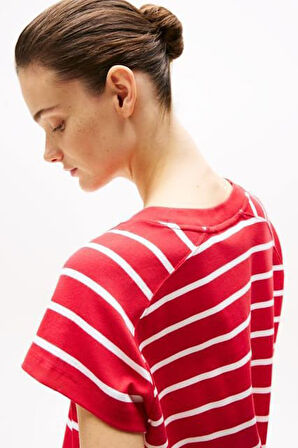 Kadın Rlx Modern Cody Cap T-Shirt - Kırmızı | M