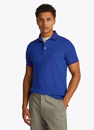 Tommy Hilfiger Mavi Erkek Polo T-Shirt MW0MW39993D03