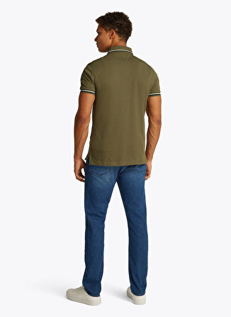 Tommy Hilfiger Koyu Haki Erkek Polo T-Shirt MW0MW39993RBN