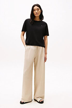 Kadın Th Modern Cody T-Shirt - Siyah | XXS