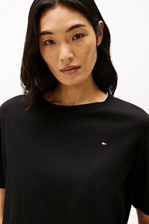 Kadın Th Modern Cody T-Shirt - Siyah | XXS