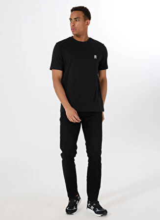 Tommy Hilfiger Siyah Erkek T-Shirt MW0MW39256BDS