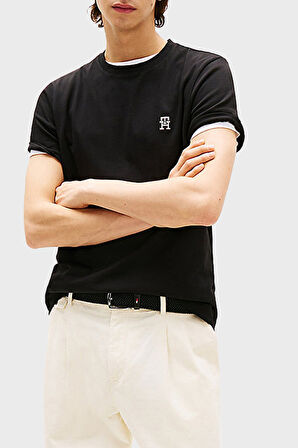 Tommy Hilfiger Erkek T Shirt MW0MW39256 BDS