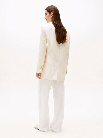 VISCOSE LINEN RELAXED SB BLAZER
