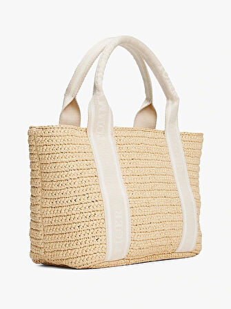Tommy Hilfiger Kadın Spring Logo Mini Tote Çanta