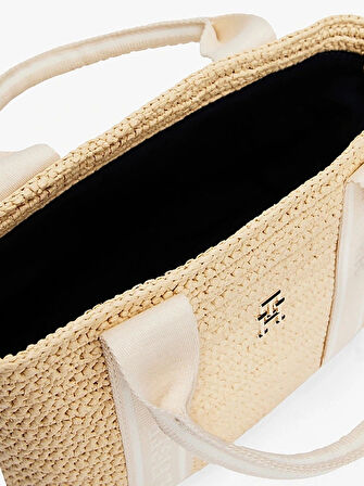 Tommy Hilfiger Kadın Spring Logo Mini Tote Çanta