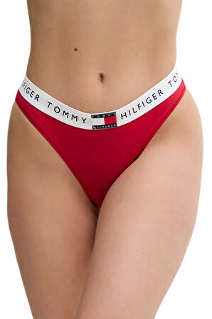 Tommy Hilfiger Kadın Kırmızı Külot UW0UW06038 