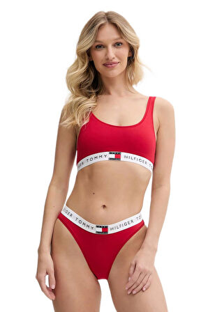 Tommy Hilfiger Kadın Kırmızı Külot UW0UW06038 