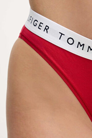 Tommy Hilfiger Kadın Kırmızı Külot UW0UW06038 