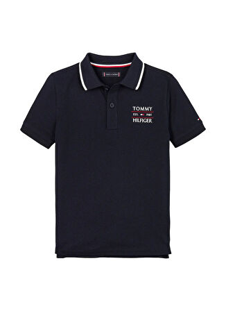 Tommy Hilfiger Lacivert Erkek Çocuk Polo T-Shirt
