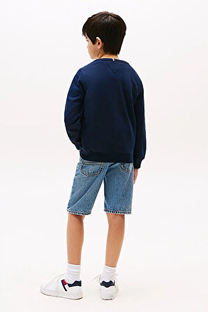 Erkek Çocuk Th Flag Sweatshirt - Lacivert | 6 Yaş