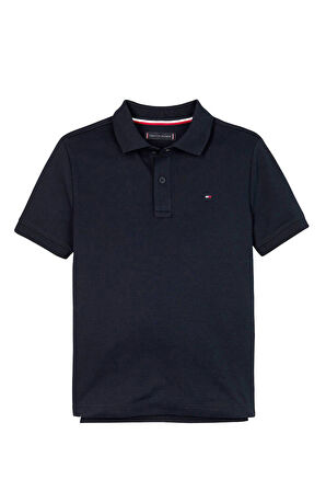Erkek Çocuk Interlock Regular Polo T-Shirt - Lacivert  | 7 Yaş