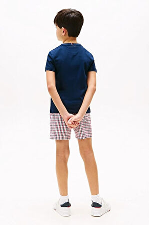 Erkek Çocuk Tommy Flag Hilfiger T-Shirt - Lacivert | 14 Yaş