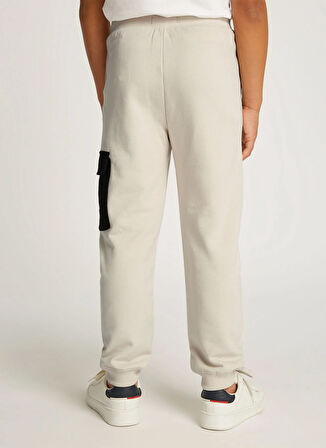 Calvin Klein Straight Paça Bej Erkek Çocuk Eşofman Altı IB0IB02349CKS
