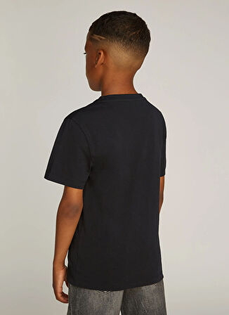 Calvin Klein Baskılı Siyah Erkek Çocuk T-Shirt IB0IB02362BEH