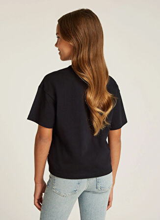 Calvin Klein Siyah Kız Çocuk T-Shirt