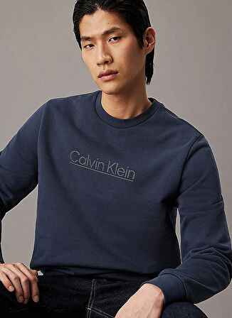 Calvin Klein Gri Erkek Sweatshırt K10K109926PEA