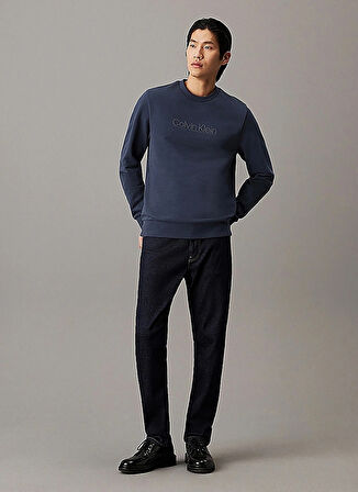 Calvin Klein Gri Erkek Sweatshırt K10K109926PEA