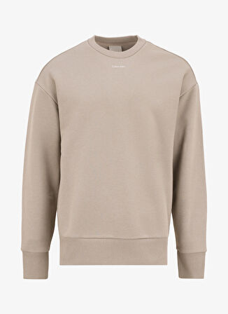 Calvin Klein Koyu Haki Erkek Sweatshırt K10K112870RAJ