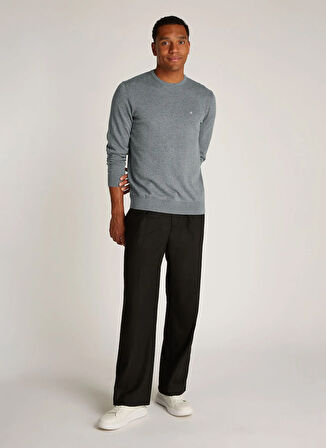 Calvin Klein Gri Erkek Kazak K10K113549PKH