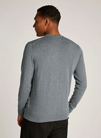 Calvin Klein Gri Erkek Kazak K10K113549PKH