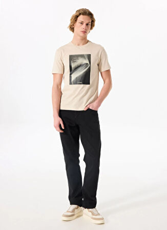 Calvin Klein Gri Erkek T-Shirt K10K113797PEA