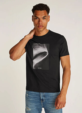 Calvin Klein Siyah Erkek T-Shirt K10K113797BEH