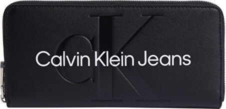 CALVIN KLEIN SCULPTED ZIP AROUND MONO Cüzdan