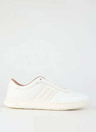 Calvin Klein Beyaz Erkek Sneaker LOW TOP LACE UP LOGO