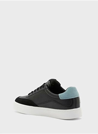 Calvin Klein Jeans Kadın Sarı CK Logolu Siyah Sneaker