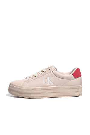Calvin Klein Jeans Kadın Platform Taban Pembe Sneaker