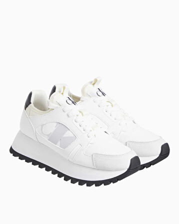 Calvin Klein Runner Low Lace Up Logolu Sneaker
