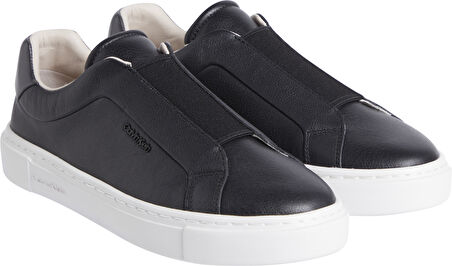 CALVIN KLEIN CUPSOLE SLIP ON W/ML - LTH Sneaker