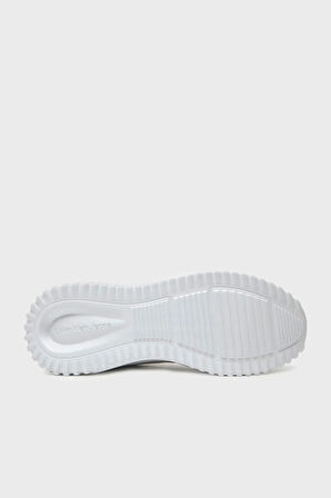 Calvin Klein Erkek Siyah CK Logolu Siyah-Beyaz Erkek Sneaker