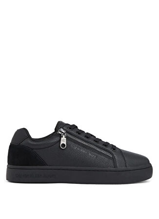 Calvin Klein Siyah Erkek Sneaker CLASSIC CUPSOLE ZIP LOW IN