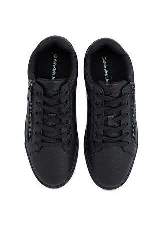 Calvin Klein Siyah Erkek Sneaker CLASSIC CUPSOLE ZIP LOW IN