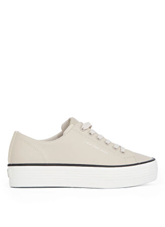 Calvin Klein Bej Kadın Sneaker YW0YW01633