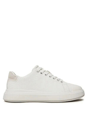 Calvin Klein CK Logolu Kadın Beyaz Sneaker