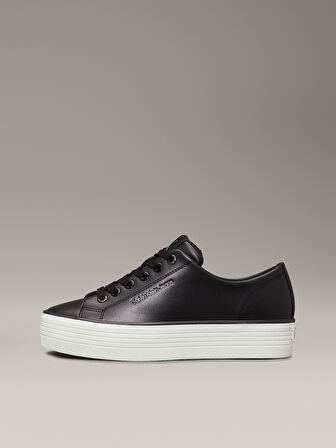 CALVIN KLEIN BOLD VULC FLATF LOW LTH IN Sneaker