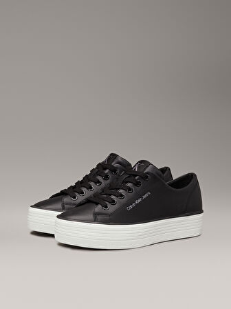 CALVIN KLEIN BOLD VULC FLATF LOW LTH IN Sneaker