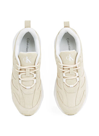 Calvin Klein Krem Kadın Sneaker YW0YW01639