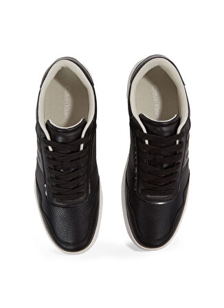 Calvin Klein Siyah Erkek Sneaker LOW TOP LACE UP LOGO