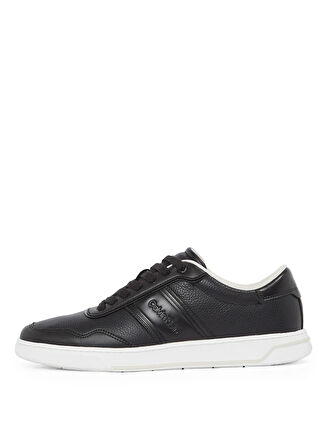 Calvin Klein Siyah Erkek Sneaker LOW TOP LACE UP LOGO