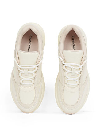 Calvin Klein Krem Kadın Sneaker YW0YW01646