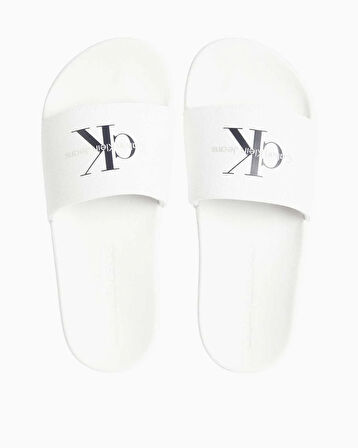 Calvin Klein Slide Monogram Flip Flops Terlik