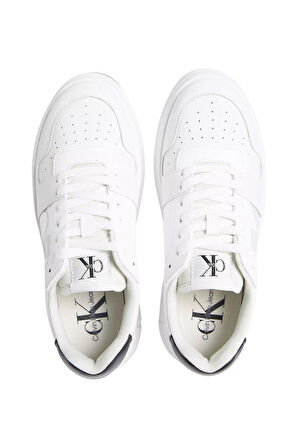 Kadın CK BOLD FLATF Düçük Bağcıklı Sneaker Ayakkabı - Beyaz | 39