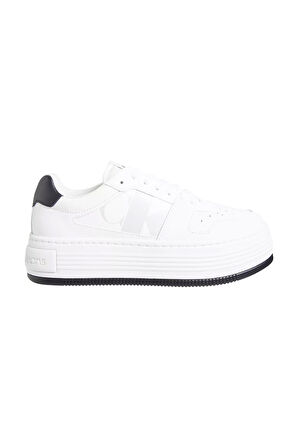Kadın CK BOLD FLATF Düçük Bağcıklı Sneaker Ayakkabı - Beyaz | 39